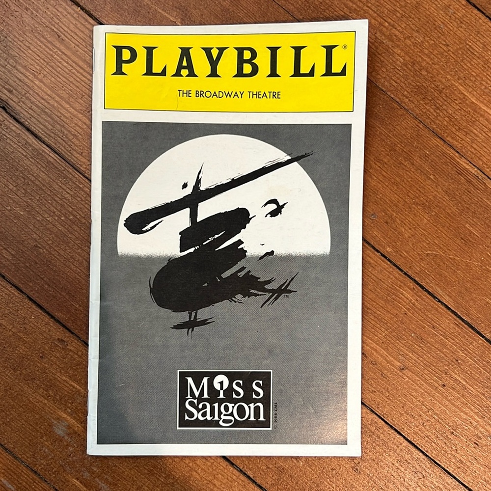 Miss Saigon Playbill